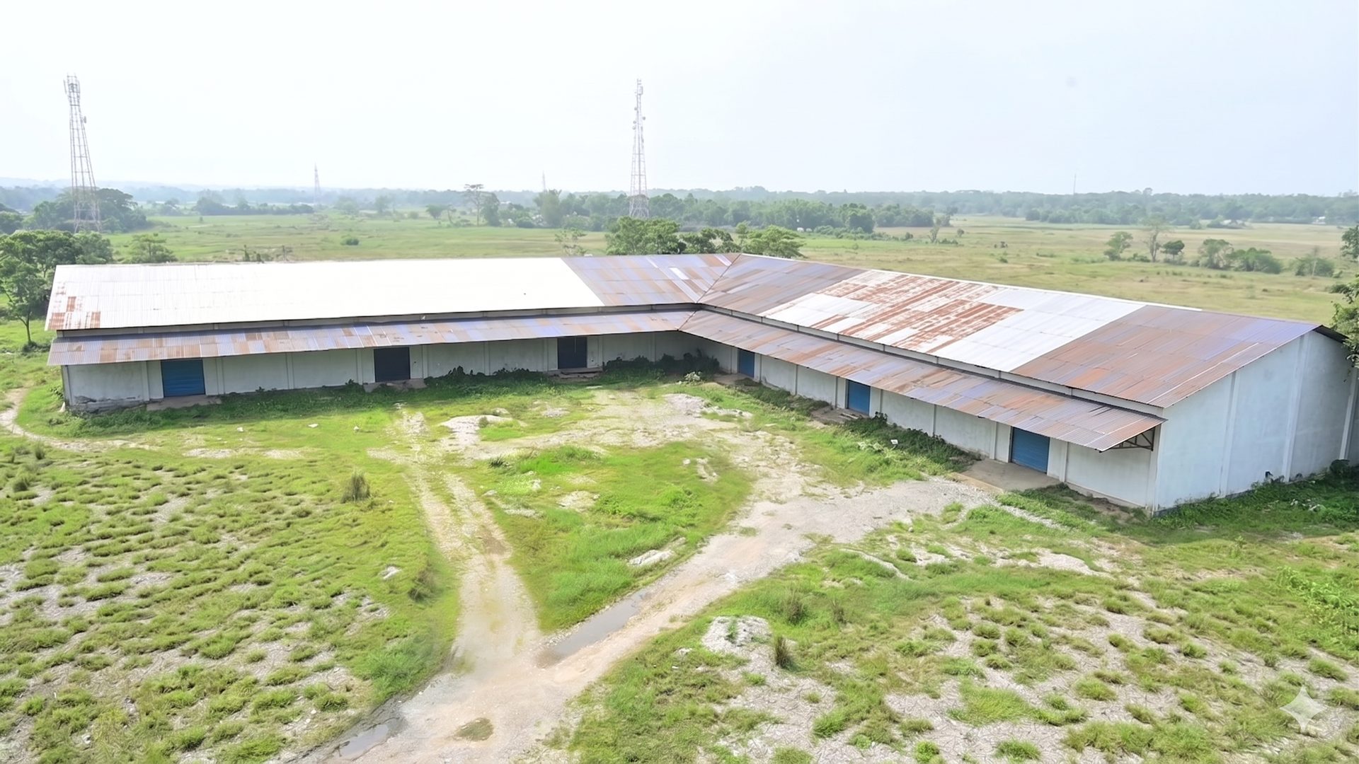 Warehouse aerial