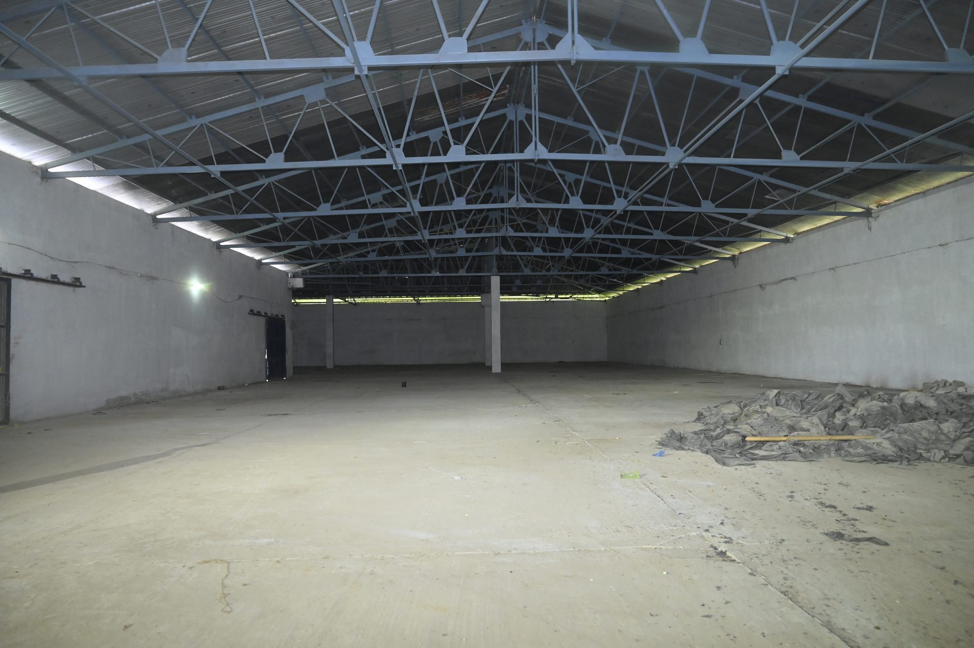 Warehouse interior main hall